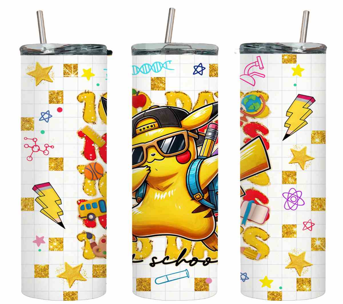 100 Days of School Pikachu-8782